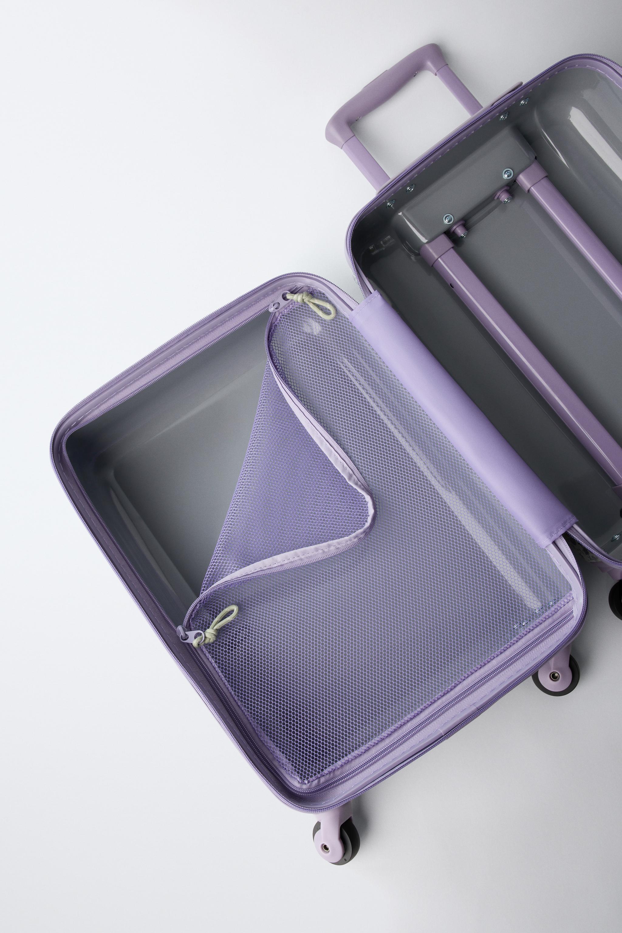 VALISE DE VOYAGE À FLEURS